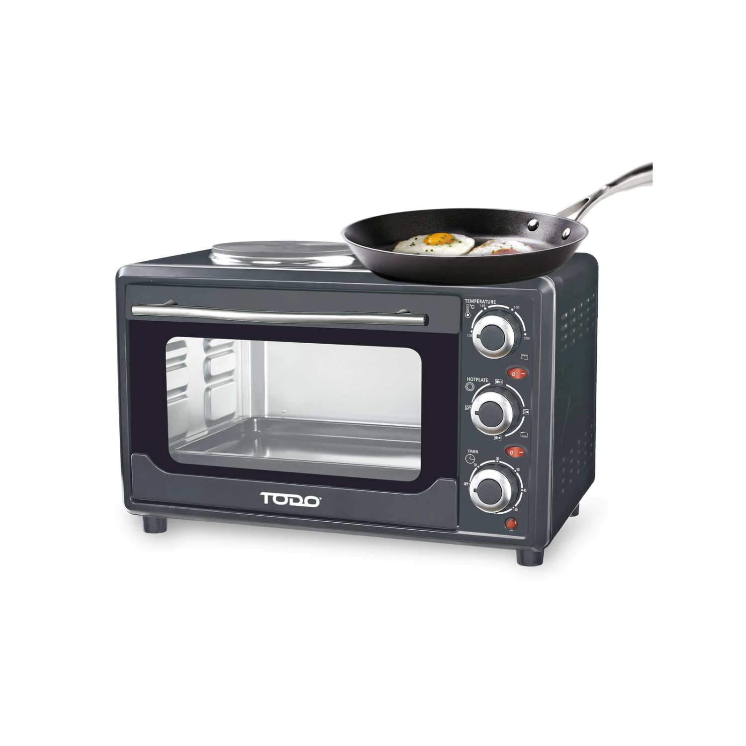 Best reviews of ๐งจ Australia Sale - TODO 23L Electric Oven With Twin Hotplates Black ๐ 3 Best reviews of ๐งจ Australia Sale - TODO 23L Electric Oven With Twin Hotplates Black ๐ - Image 3