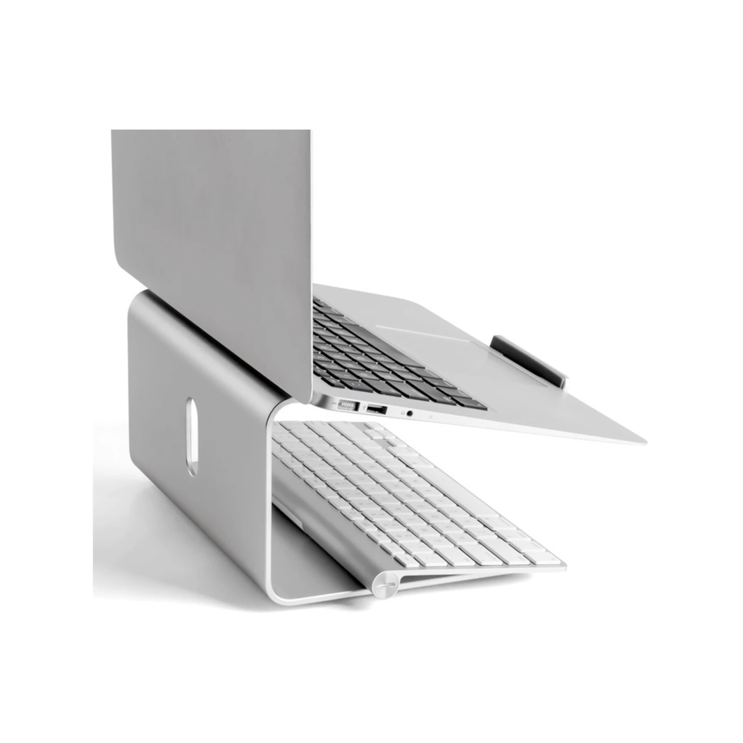 Outlet ✔️ Australia Sale - TODO 11" - 17" Aluminium Alloy Laptop Stand Mount Silver ❤️ 3 Outlet ✔️ Australia Sale - TODO 11" - 17" Aluminium Alloy Laptop Stand Mount Silver ❤️ - Image 3