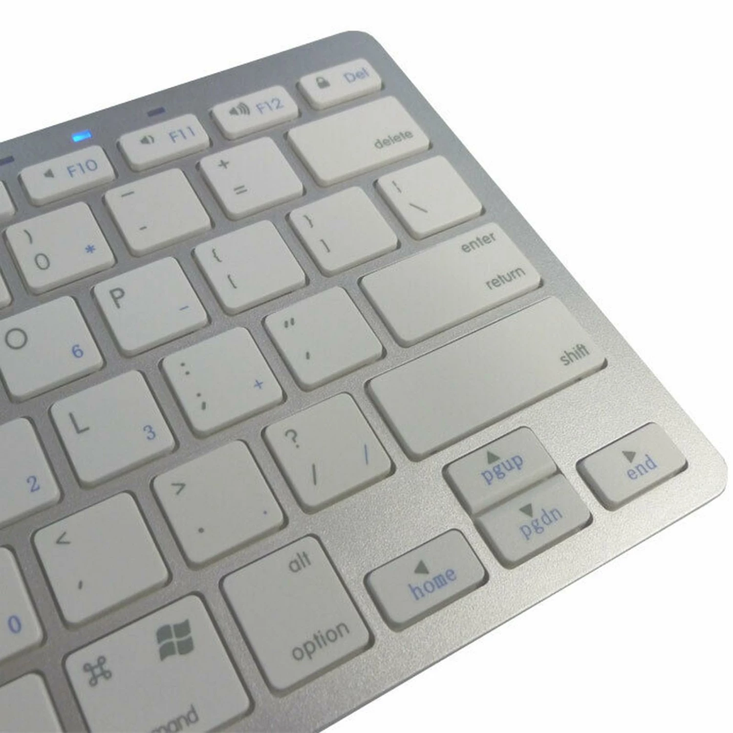 Discount ๐ Australia Only - Todo Wireless Bluetooth Keyboard - Silver White โญ 2 Discount ๐ Australia Only - Todo Wireless Bluetooth Keyboard - Silver White โญ - Image 2