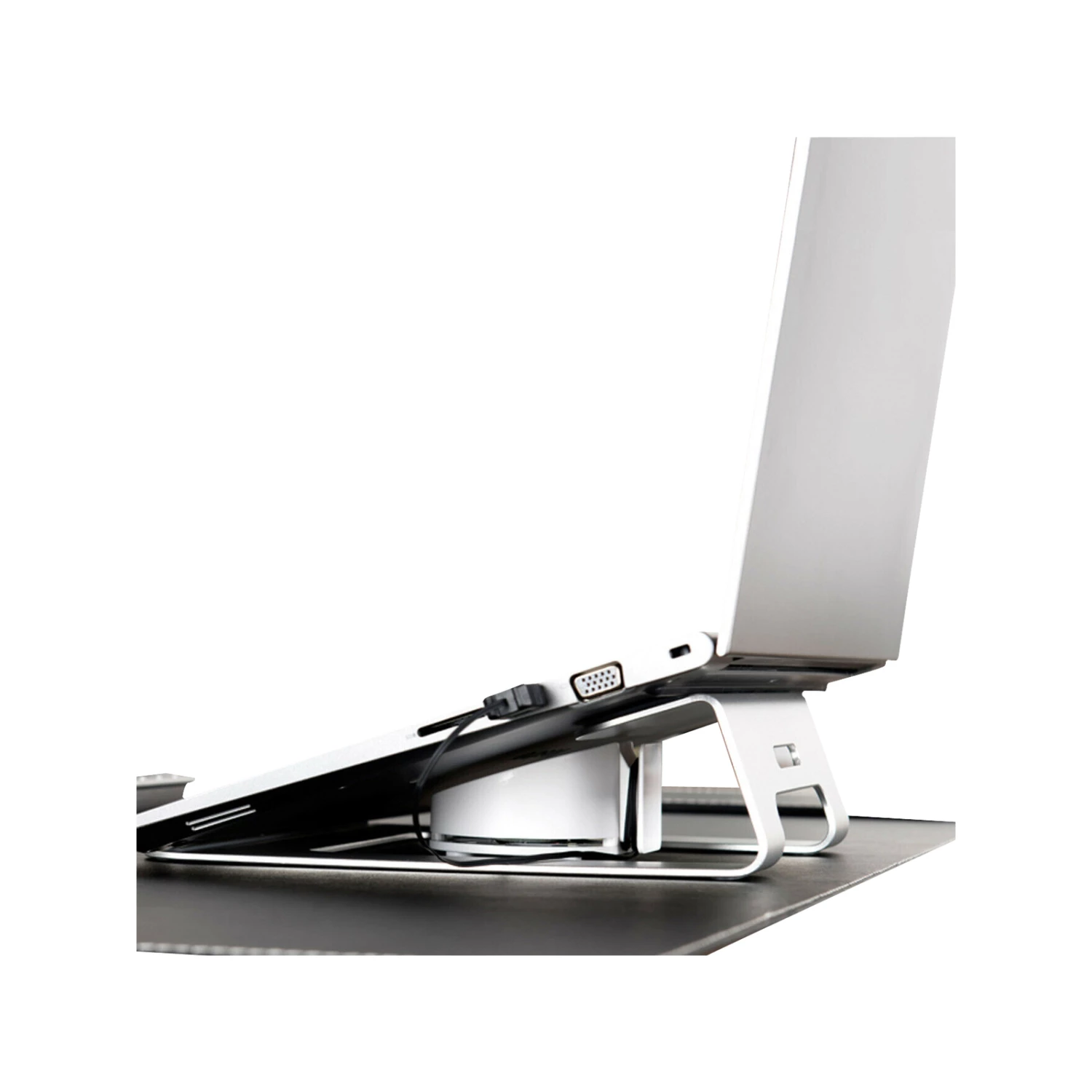 Cheapest 🥰 Australia Sale - TODO 11" - 15" Aluminium Alloy Laptop Stand W/ Cooling Fan - Silver 🥰 4 Cheapest 🥰 Australia Sale - TODO 11" - 15" Aluminium Alloy Laptop Stand W/ Cooling Fan - Silver 🥰 - Image 4