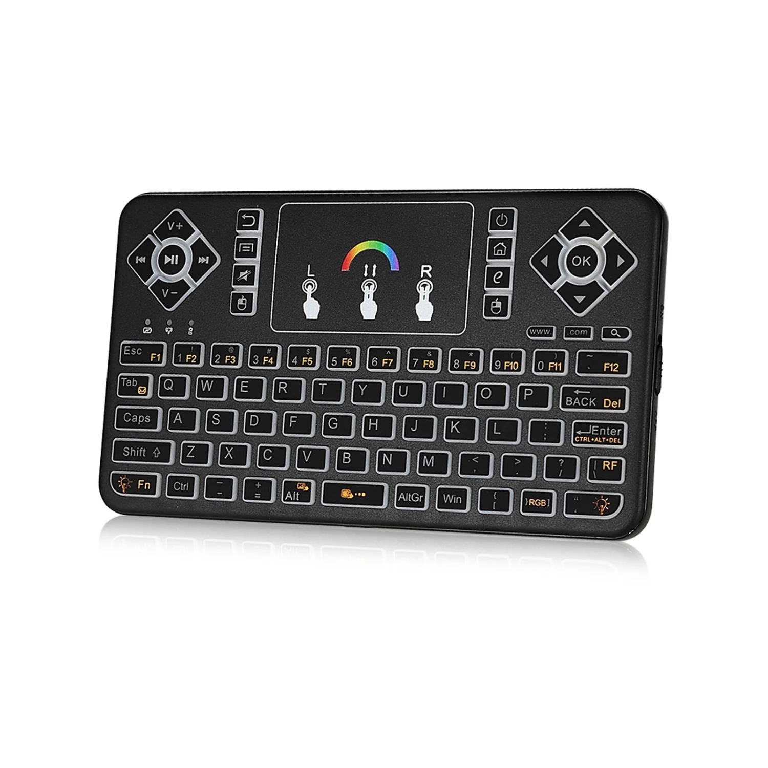 Budget ๐ Australia Only - Todo Bluetooth Wireless Keyboard Touchpad Mouse 3.7V Li-ion Rechargeable Black โค๏ธ 2 Budget ๐ Australia Only - Todo Bluetooth Wireless Keyboard Touchpad Mouse 3.7V Li-ion Rechargeable Black โค๏ธ - Image 2