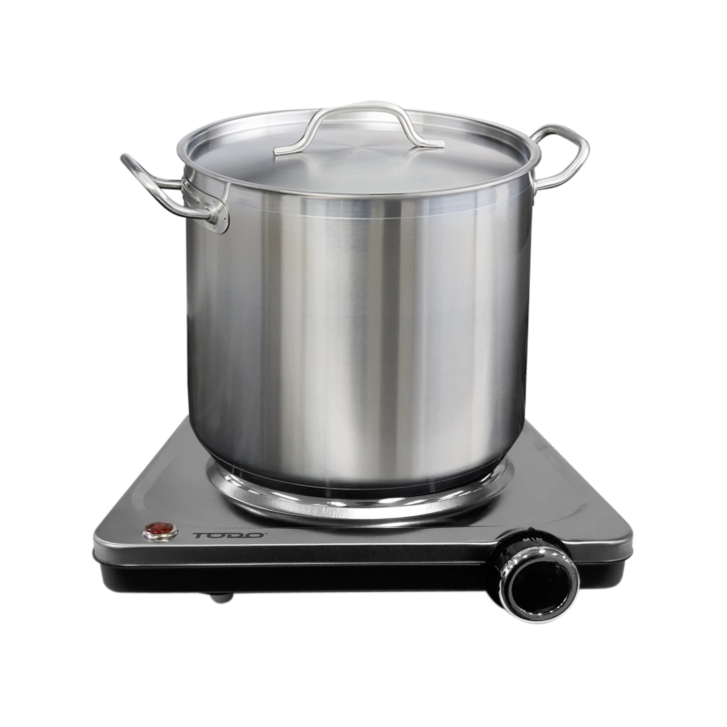 New 🔔 Australia Sale - TODO 1500W Portable Electric Cooktop Hotplate Stainless Steel Silver 👍 6 New 🔔 Australia Sale - TODO 1500W Portable Electric Cooktop Hotplate Stainless Steel Silver 👍 - Image 6