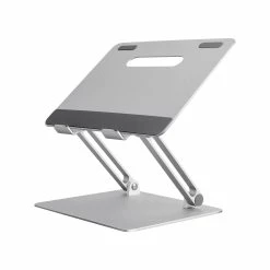 New 🔔 TODO 11" - 15.6" Aluminium Alloy Foldable Laptop Stand Mount Silver - To Australia 🎁