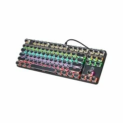 Cheap ✨ Australia Only - Todo Mechanical Gaming Keyboard Linear Blue Switch 87 Key USB - Black 🎉