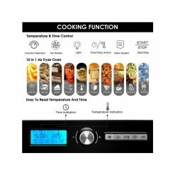 Cheapest ๐ฏ Australia Sale - TODO 1550W 18L Air Fryer Oven W/ Rotisserie Grill Black ๐ 16 Cheapest ๐ฏ Australia Sale - TODO 1550W 18L Air Fryer Oven W/ Rotisserie Grill Black ๐ -Todo Online Shop f73a86ce52f74c84a53d8ebce70fac81