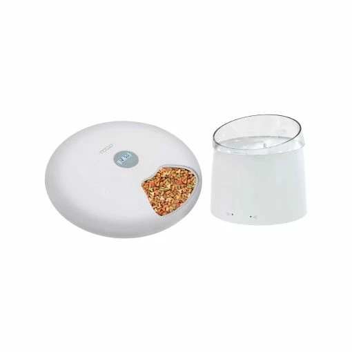 Wholesale ❤️ Australia Only - TODO Automatic Pet Feeder 6 Meal With Water Fountain White 👏 2 Wholesale ❤️ Australia Only - TODO Automatic Pet Feeder 6 Meal With Water Fountain White 👏 -Todo Online Shop f88fda9d8e1348ea90579a681d485ca5