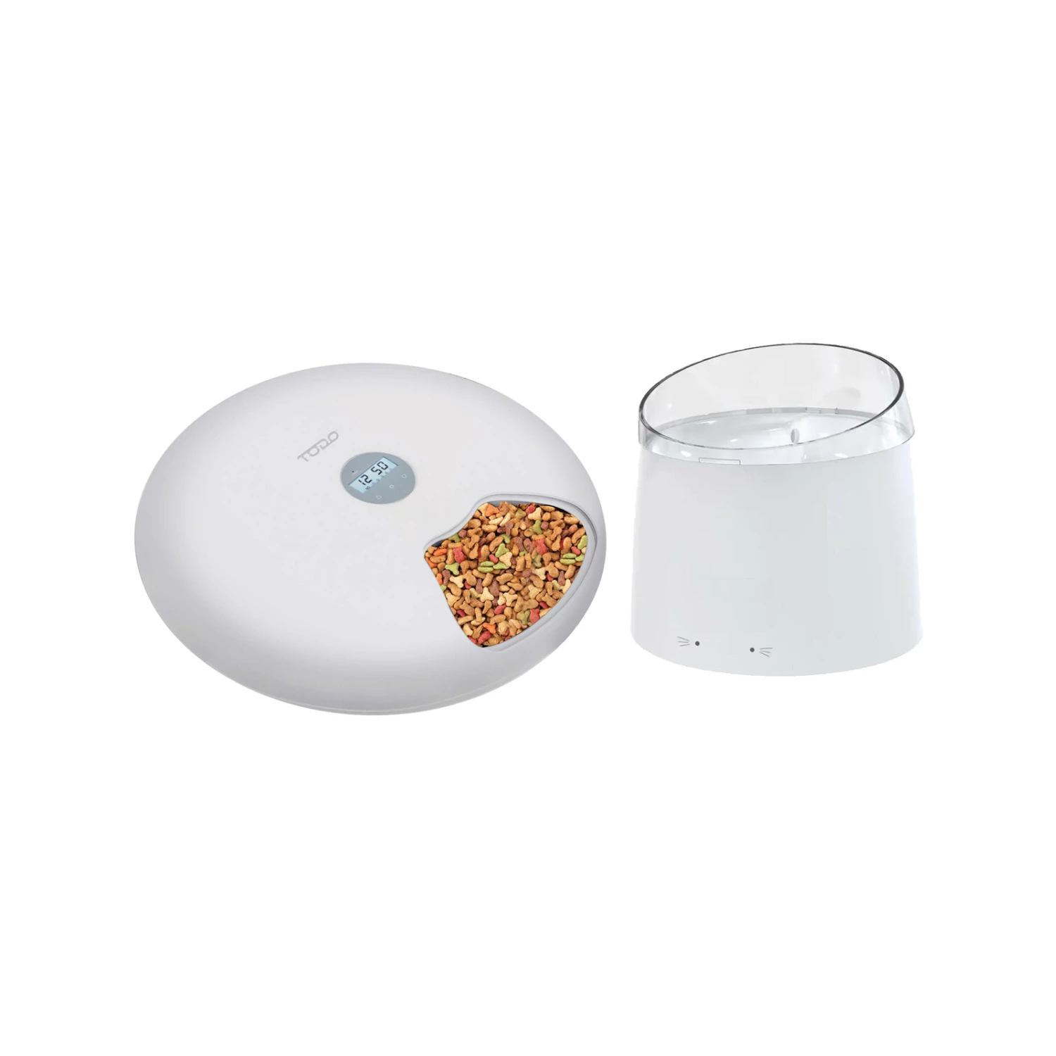 Wholesale โค๏ธ Australia Only - TODO Automatic Pet Feeder 6 Meal With Water Fountain White ๐ 1 Wholesale โค๏ธ Australia Only - TODO Automatic Pet Feeder 6 Meal With Water Fountain White ๐