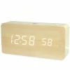 Deals 🔥 Australia Only - TODO Digital LED Alarm Clock W/ Temperature Display + Control APP - Beige 🎉