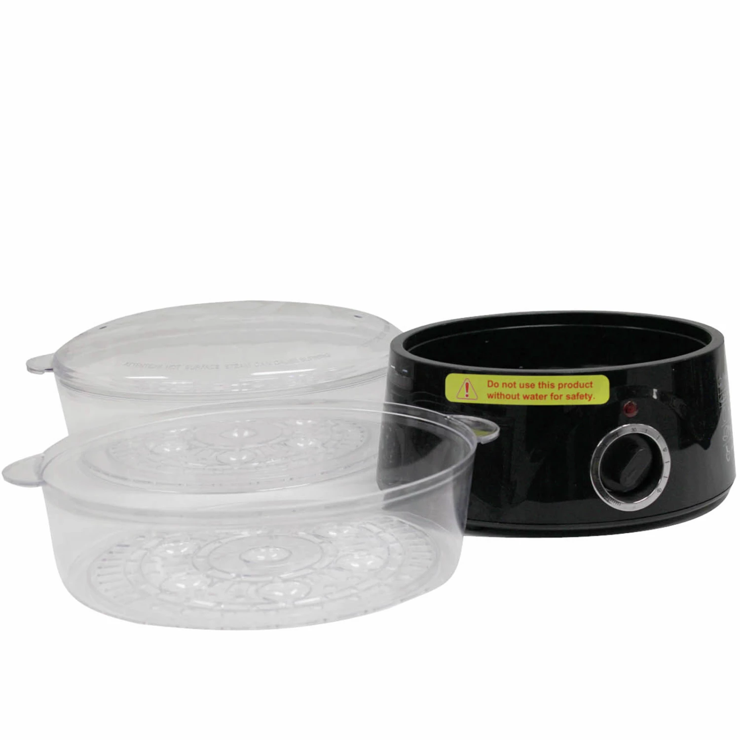 Discount โญ Australia Only - TODO 400W 5L Electric Steam Cooker Steamer 2 Tray Black ๐งจ 3 Discount โญ Australia Only - TODO 400W 5L Electric Steam Cooker Steamer 2 Tray Black ๐งจ - Image 3